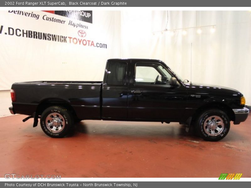 Black Clearcoat / Dark Graphite 2002 Ford Ranger XLT SuperCab