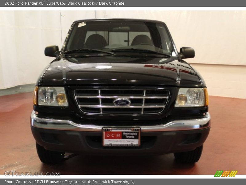 Black Clearcoat / Dark Graphite 2002 Ford Ranger XLT SuperCab