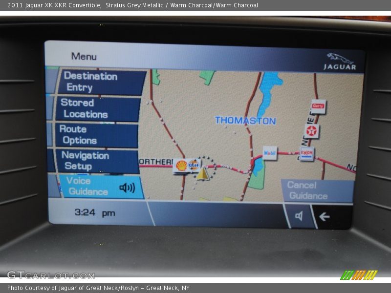 Navigation of 2011 XK XKR Convertible