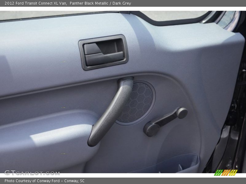 Panther Black Metallic / Dark Grey 2012 Ford Transit Connect XL Van