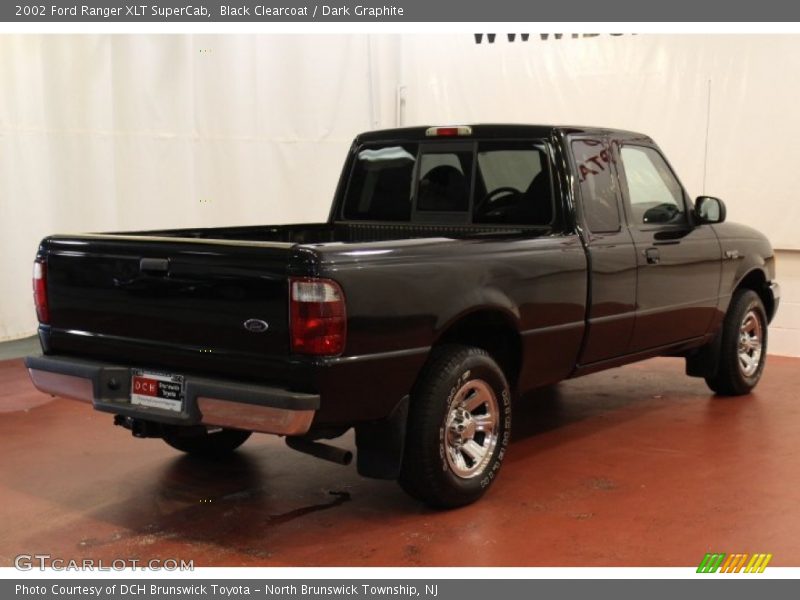 Black Clearcoat / Dark Graphite 2002 Ford Ranger XLT SuperCab