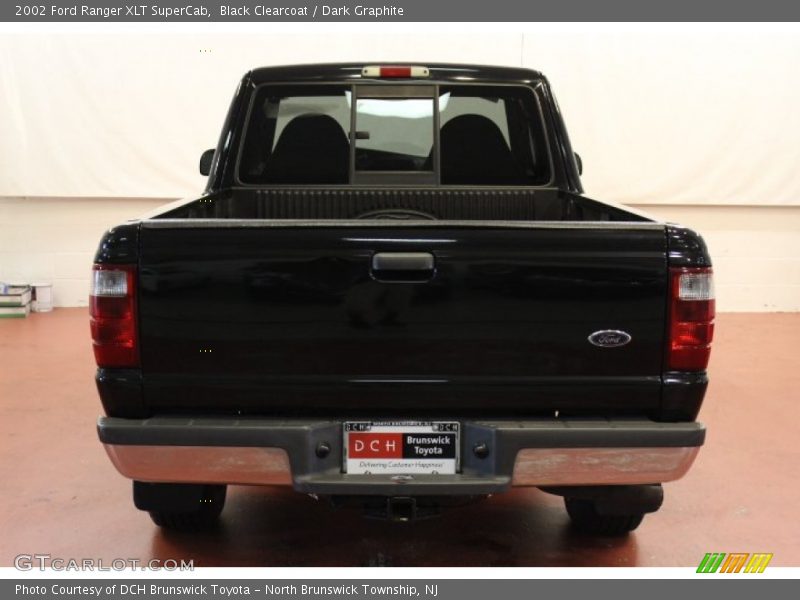Black Clearcoat / Dark Graphite 2002 Ford Ranger XLT SuperCab