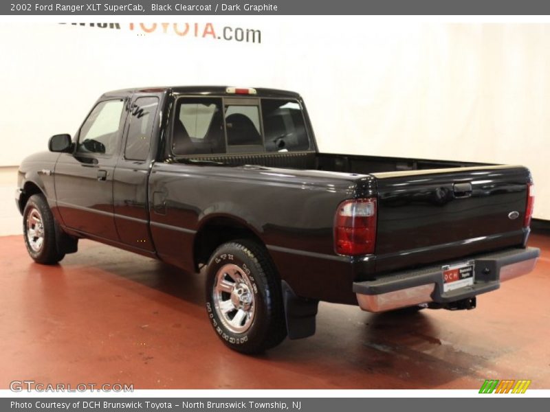 Black Clearcoat / Dark Graphite 2002 Ford Ranger XLT SuperCab