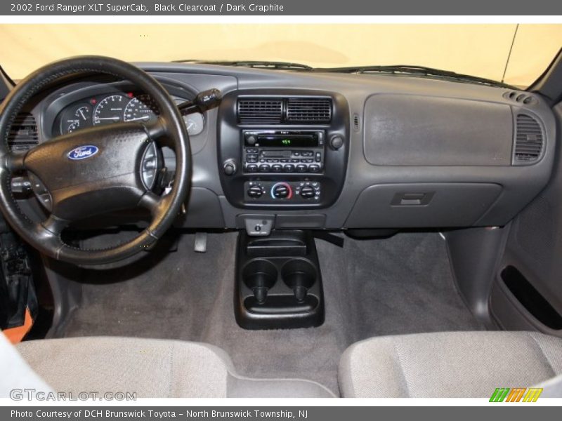 Black Clearcoat / Dark Graphite 2002 Ford Ranger XLT SuperCab