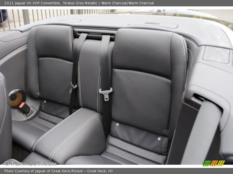 Rear Seat of 2011 XK XKR Convertible