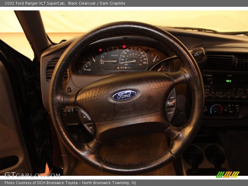Black Clearcoat / Dark Graphite 2002 Ford Ranger XLT SuperCab