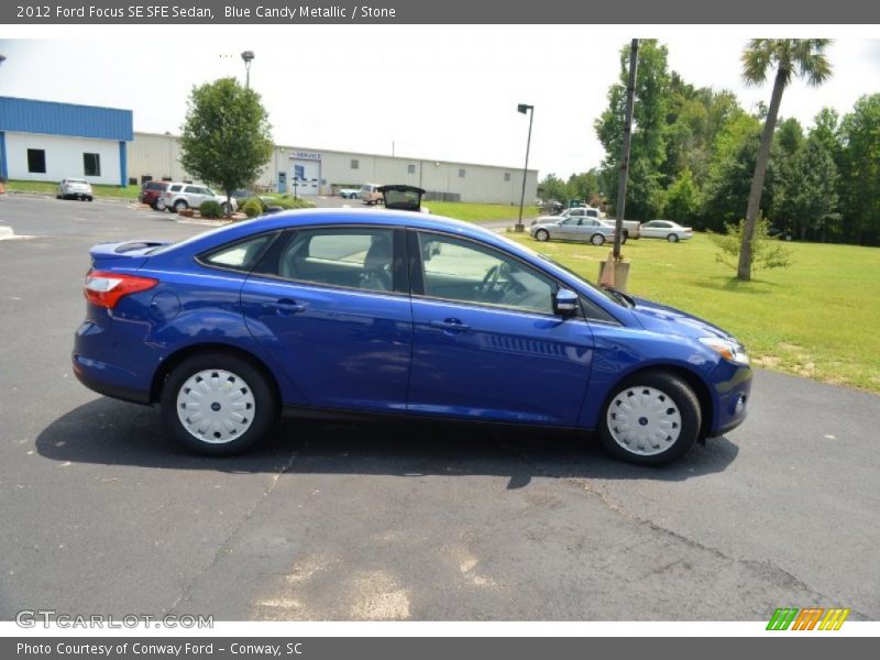  2012 Focus SE SFE Sedan Blue Candy Metallic