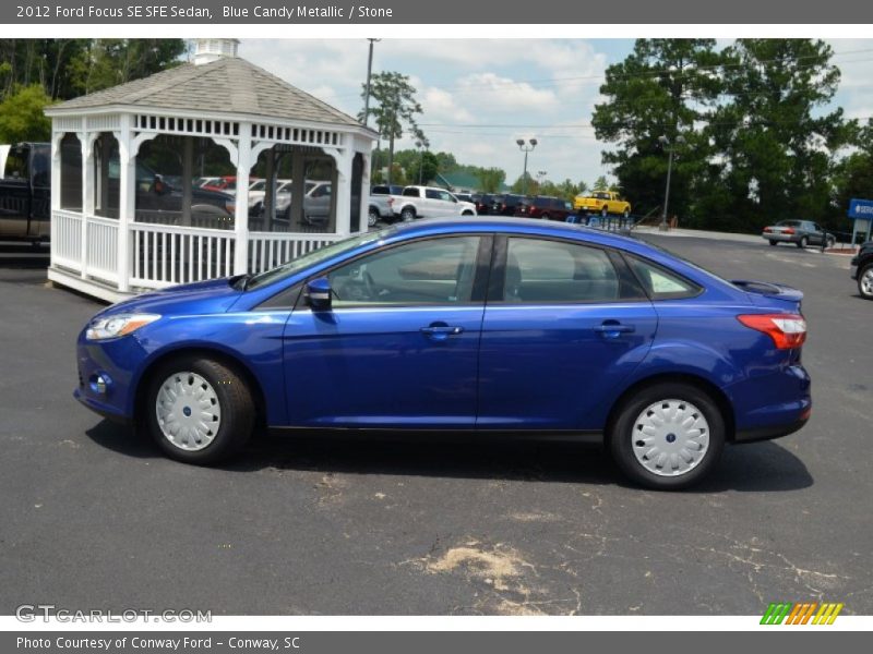  2012 Focus SE SFE Sedan Blue Candy Metallic