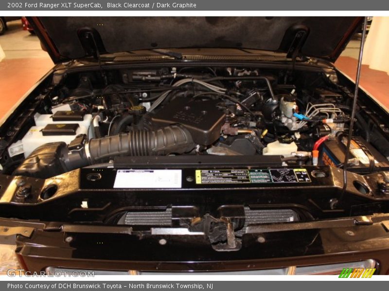 Black Clearcoat / Dark Graphite 2002 Ford Ranger XLT SuperCab