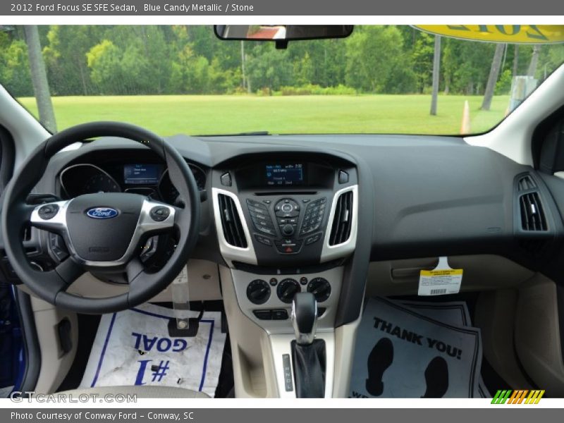 Dashboard of 2012 Focus SE SFE Sedan