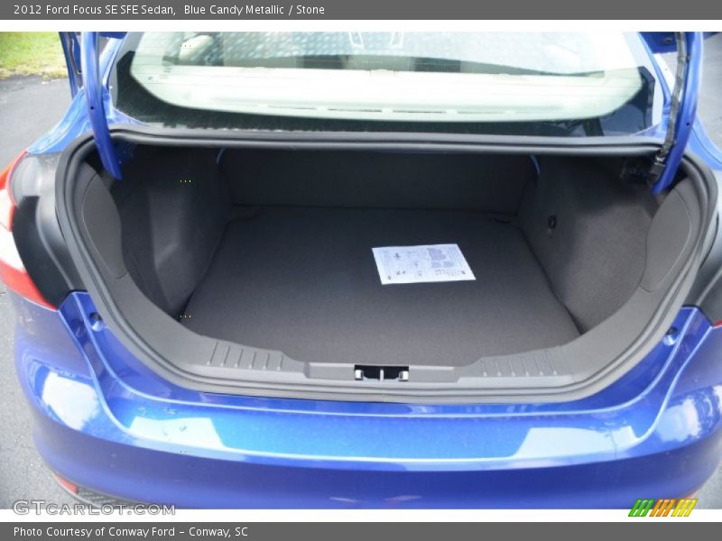 2012 Focus SE SFE Sedan Trunk