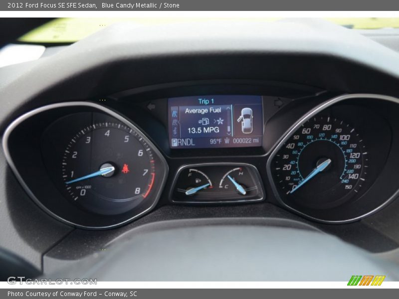  2012 Focus SE SFE Sedan SE SFE Sedan Gauges