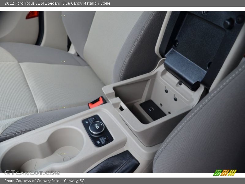 Blue Candy Metallic / Stone 2012 Ford Focus SE SFE Sedan