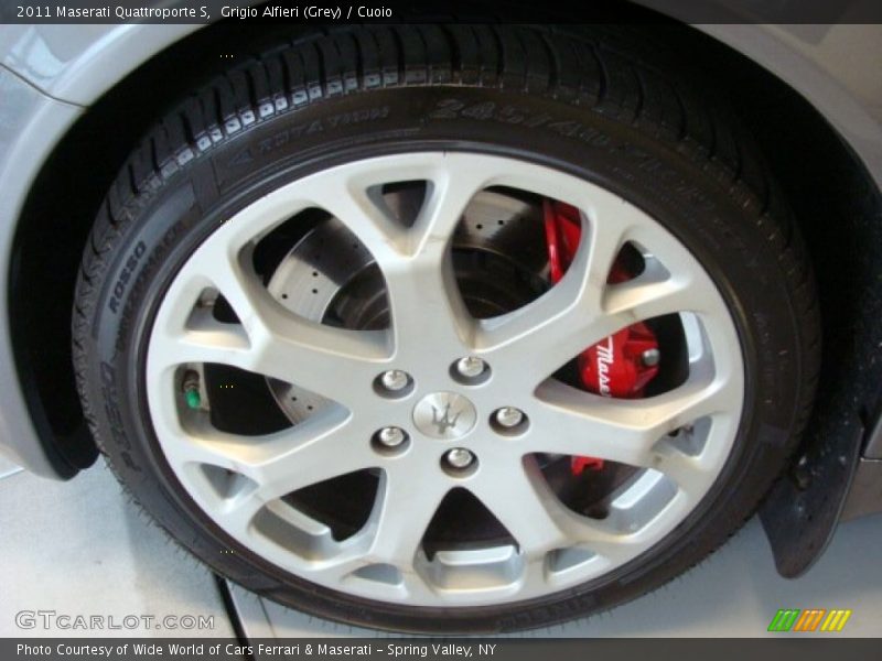 Grigio Alfieri (Grey) / Cuoio 2011 Maserati Quattroporte S