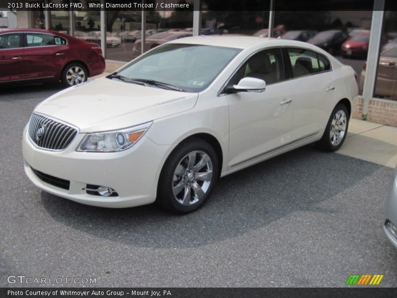 White Diamond Tricoat / Cashmere 2013 Buick LaCrosse FWD