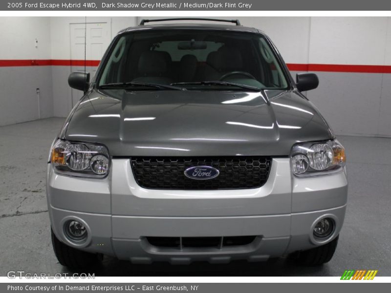 Dark Shadow Grey Metallic / Medium/Dark Flint Grey 2005 Ford Escape Hybrid 4WD