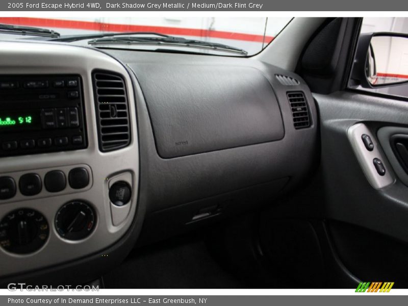 Dark Shadow Grey Metallic / Medium/Dark Flint Grey 2005 Ford Escape Hybrid 4WD
