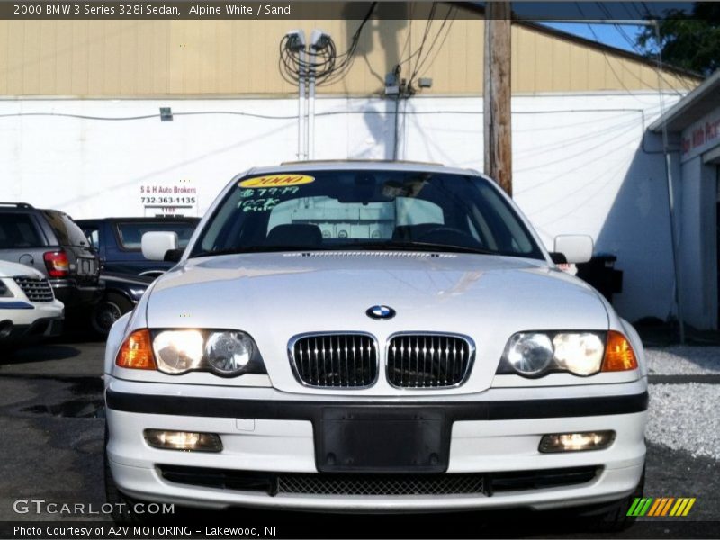 Alpine White / Sand 2000 BMW 3 Series 328i Sedan