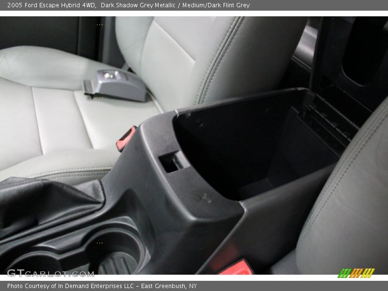 Dark Shadow Grey Metallic / Medium/Dark Flint Grey 2005 Ford Escape Hybrid 4WD