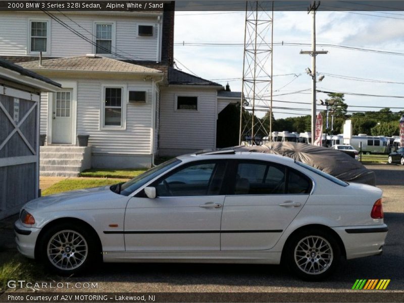 Alpine White / Sand 2000 BMW 3 Series 328i Sedan