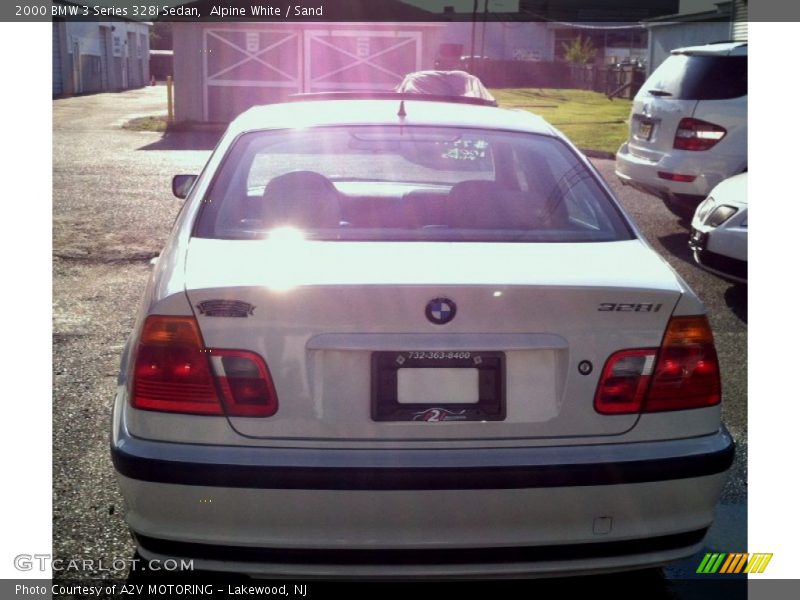 Alpine White / Sand 2000 BMW 3 Series 328i Sedan
