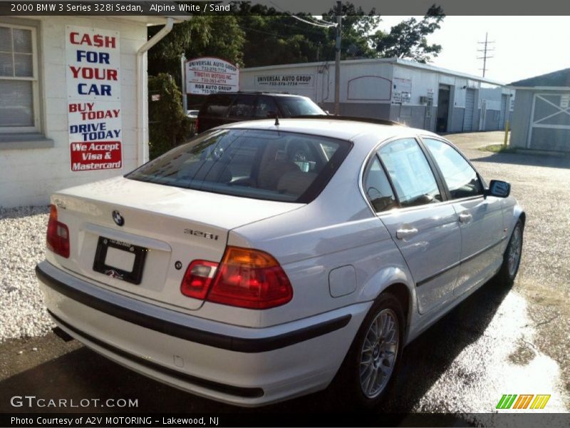 Alpine White / Sand 2000 BMW 3 Series 328i Sedan