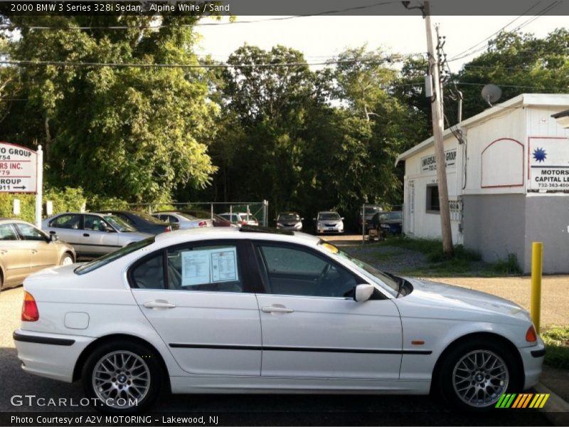Alpine White / Sand 2000 BMW 3 Series 328i Sedan