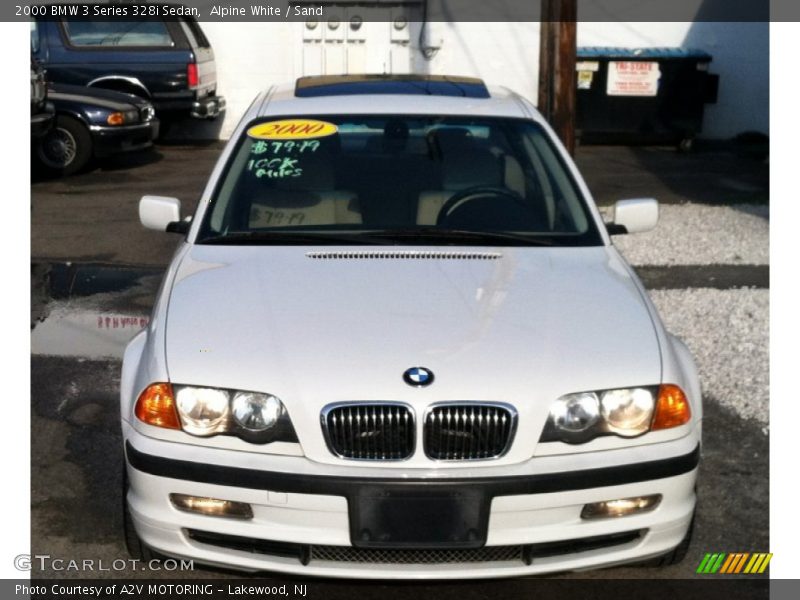 Alpine White / Sand 2000 BMW 3 Series 328i Sedan