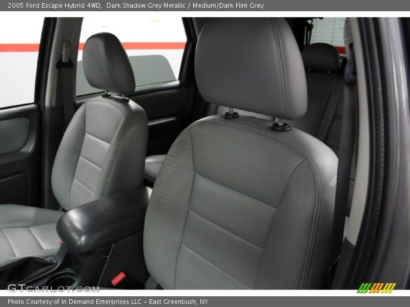 Dark Shadow Grey Metallic / Medium/Dark Flint Grey 2005 Ford Escape Hybrid 4WD