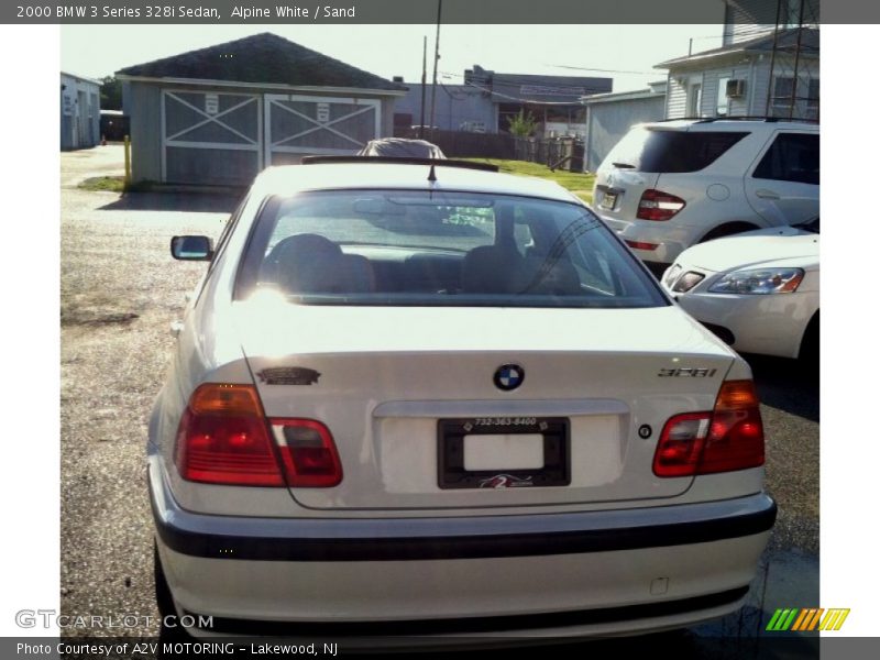 Alpine White / Sand 2000 BMW 3 Series 328i Sedan