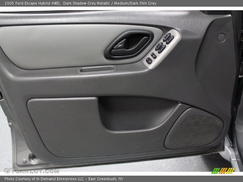 Dark Shadow Grey Metallic / Medium/Dark Flint Grey 2005 Ford Escape Hybrid 4WD