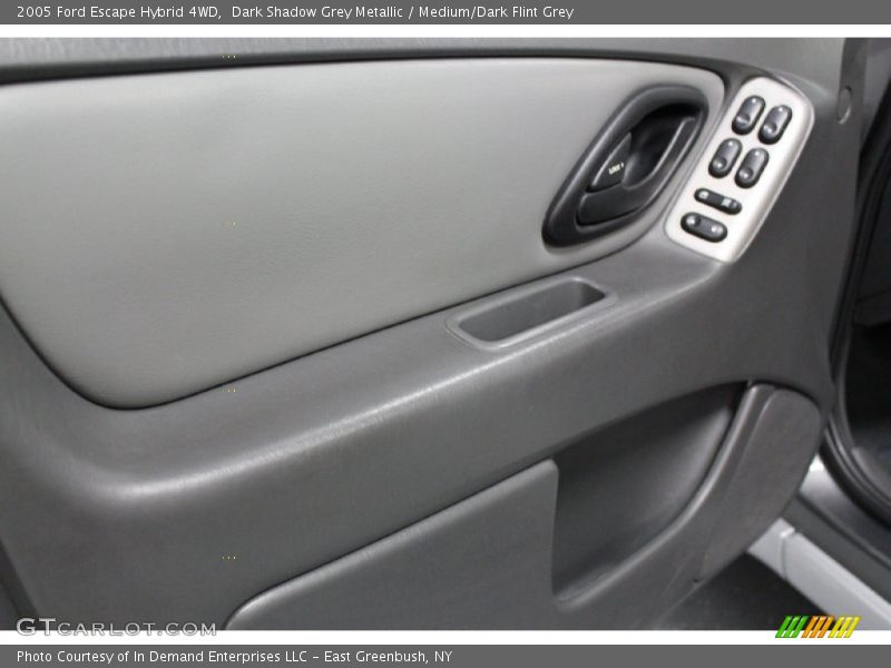 Dark Shadow Grey Metallic / Medium/Dark Flint Grey 2005 Ford Escape Hybrid 4WD