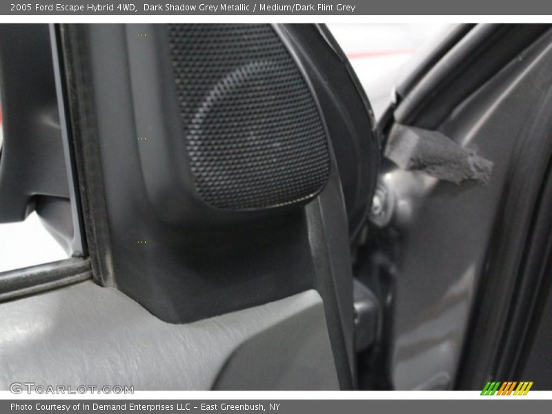 Dark Shadow Grey Metallic / Medium/Dark Flint Grey 2005 Ford Escape Hybrid 4WD