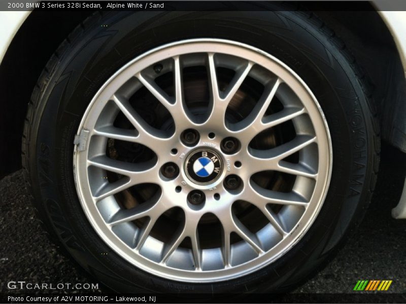 Alpine White / Sand 2000 BMW 3 Series 328i Sedan