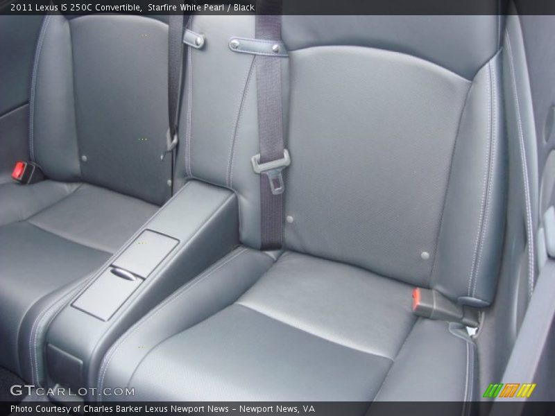 Starfire White Pearl / Black 2011 Lexus IS 250C Convertible