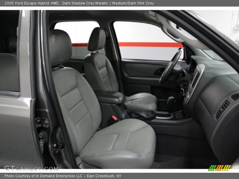 Dark Shadow Grey Metallic / Medium/Dark Flint Grey 2005 Ford Escape Hybrid 4WD