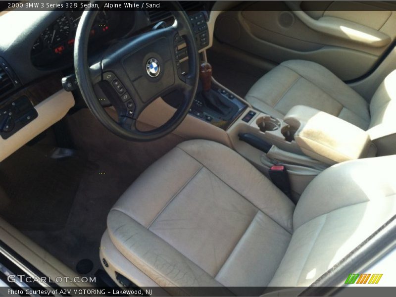 Alpine White / Sand 2000 BMW 3 Series 328i Sedan