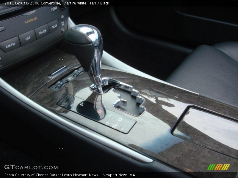 Starfire White Pearl / Black 2011 Lexus IS 250C Convertible