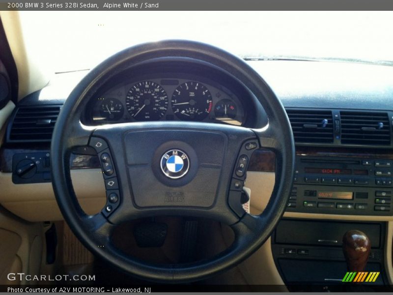 Alpine White / Sand 2000 BMW 3 Series 328i Sedan