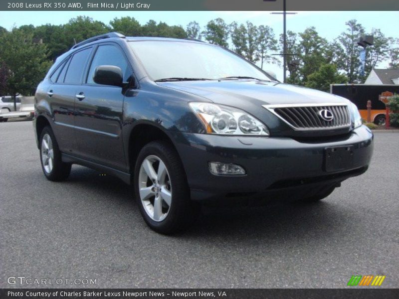 Flint Mica / Light Gray 2008 Lexus RX 350 AWD