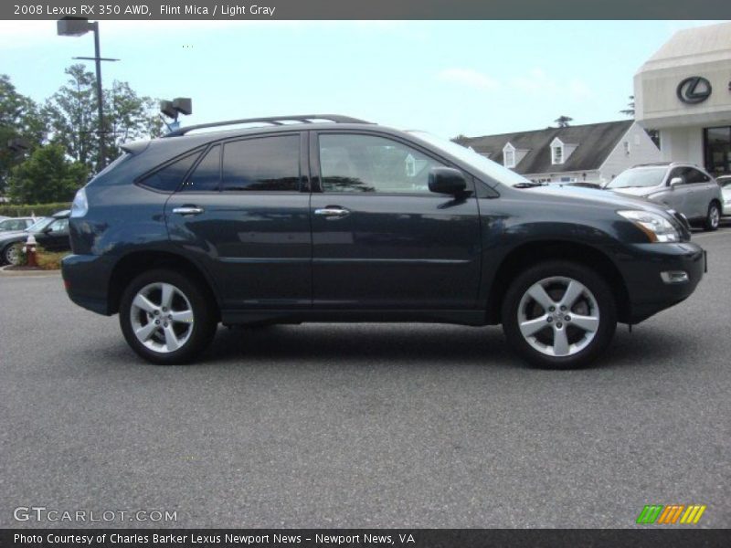 Flint Mica / Light Gray 2008 Lexus RX 350 AWD