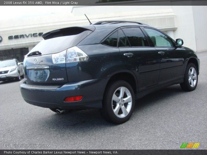 Flint Mica / Light Gray 2008 Lexus RX 350 AWD