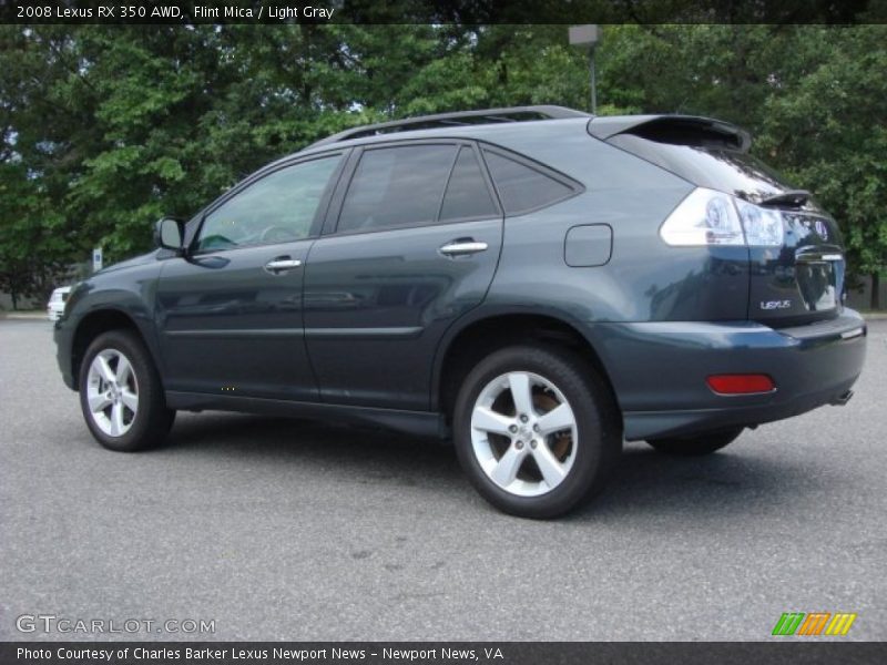 Flint Mica / Light Gray 2008 Lexus RX 350 AWD
