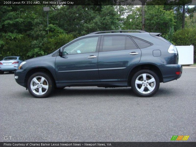 Flint Mica / Light Gray 2008 Lexus RX 350 AWD