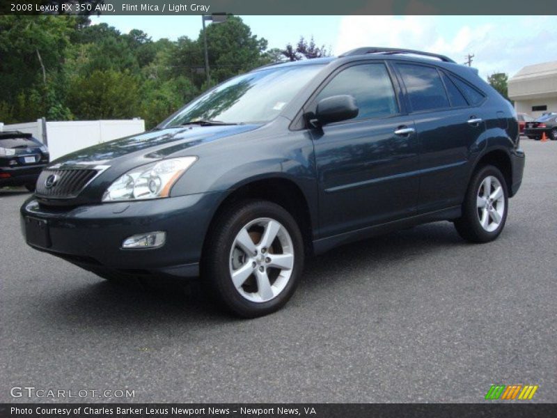 Flint Mica / Light Gray 2008 Lexus RX 350 AWD