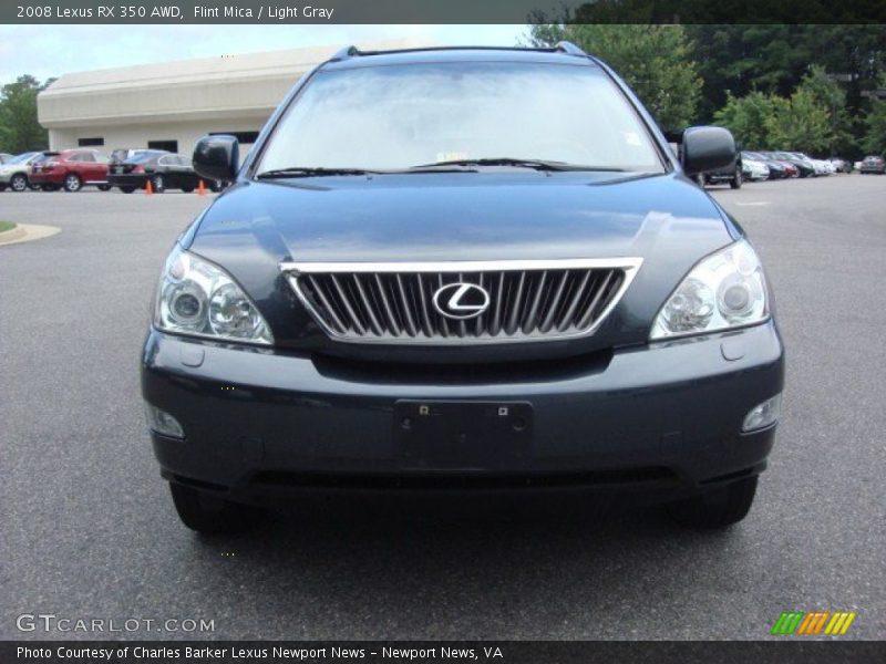 Flint Mica / Light Gray 2008 Lexus RX 350 AWD
