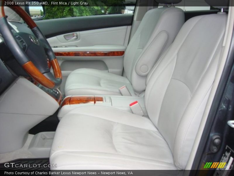 Flint Mica / Light Gray 2008 Lexus RX 350 AWD