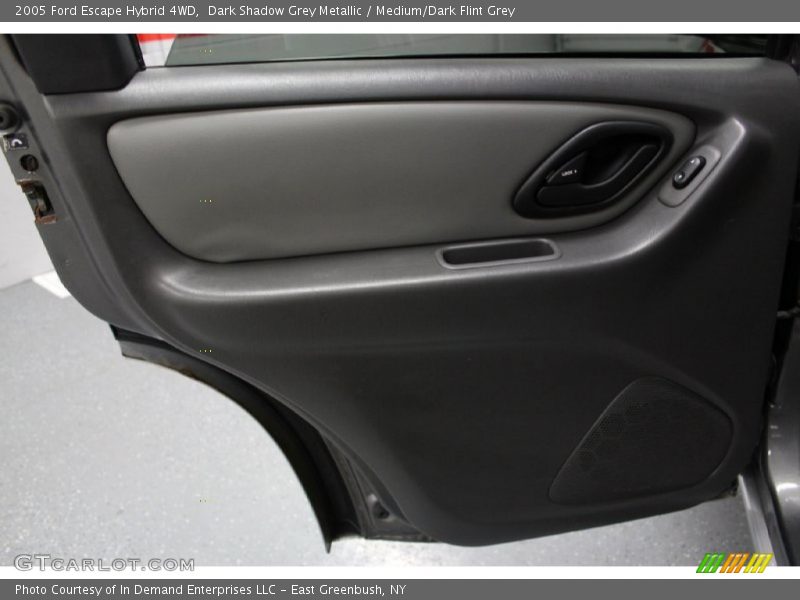 Dark Shadow Grey Metallic / Medium/Dark Flint Grey 2005 Ford Escape Hybrid 4WD