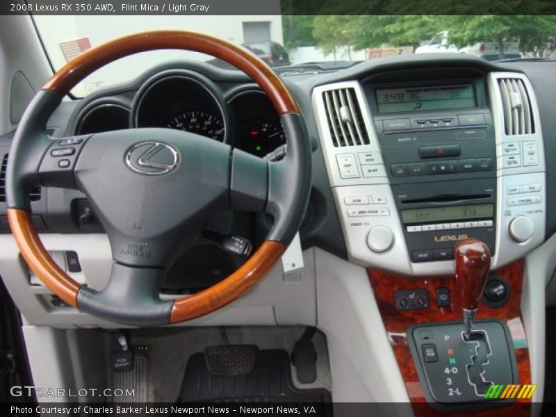 Flint Mica / Light Gray 2008 Lexus RX 350 AWD