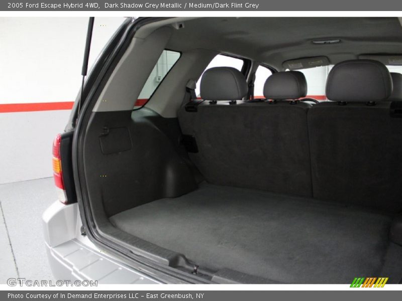 Dark Shadow Grey Metallic / Medium/Dark Flint Grey 2005 Ford Escape Hybrid 4WD